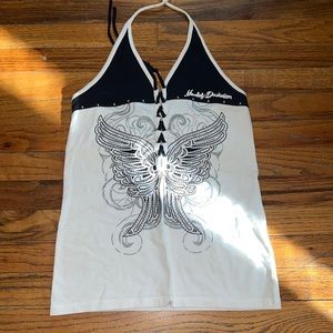 Harley Davison halter top